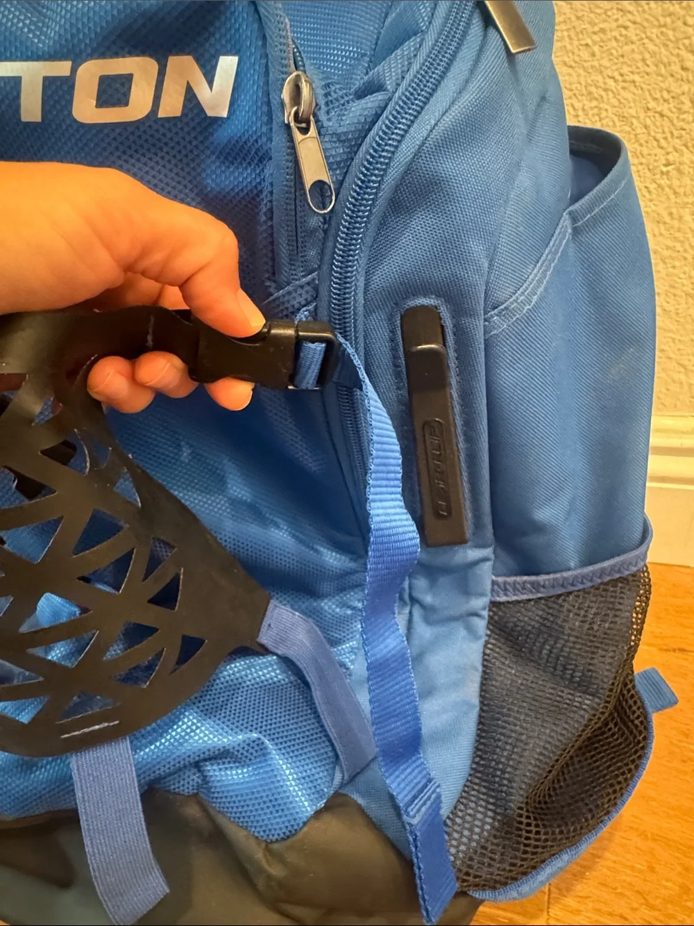 Easton Royal Blue Sport Baseball backpack with Front helmet and cleat storage
